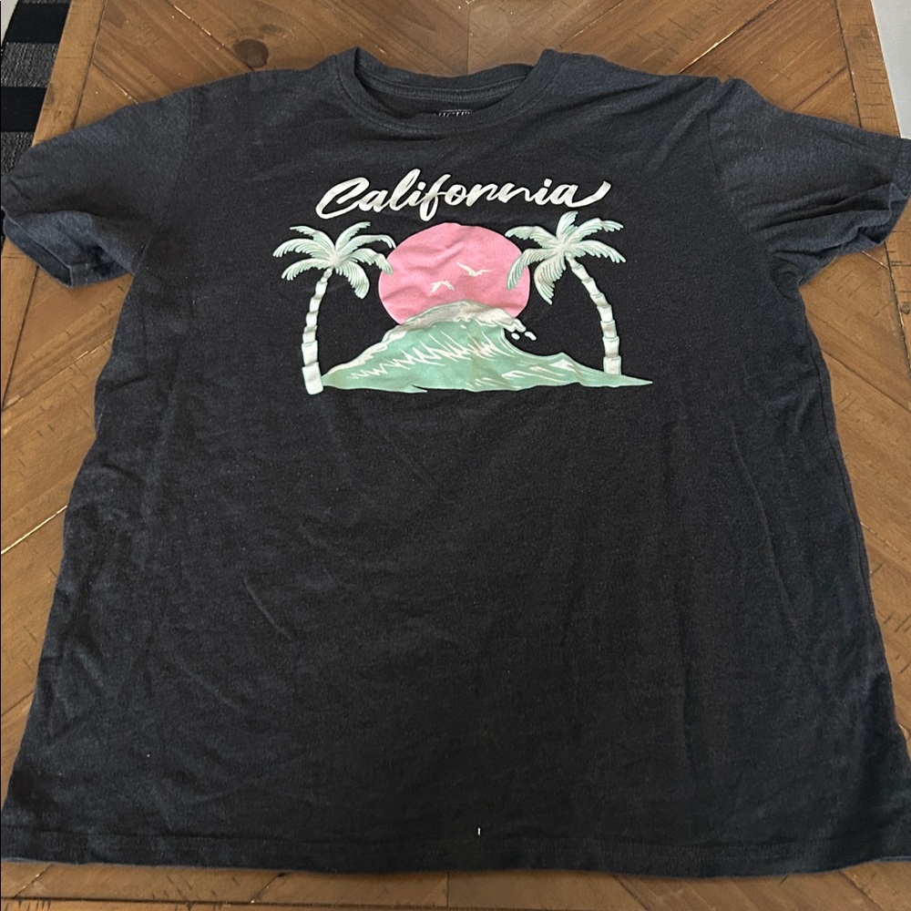 Mighty Fine Charcoal Graphic Tee